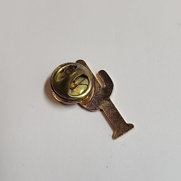 Cactus and Dove Enamel Pin - Picture 2 of 4